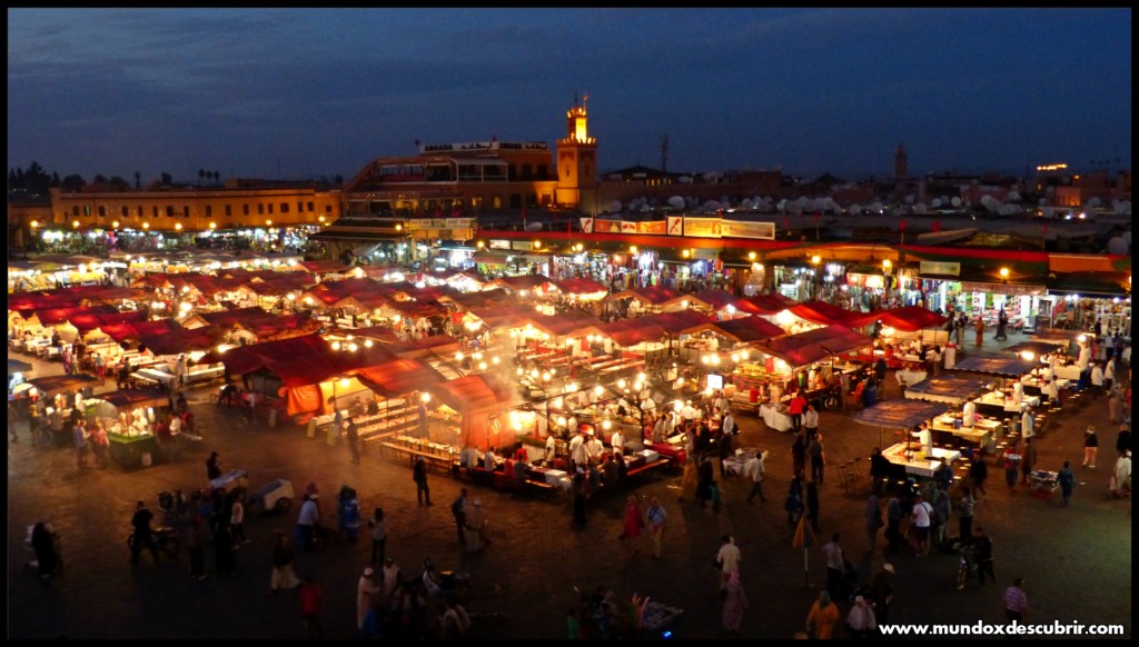Plaza Jemaa el Fna Marrakech - Marruecos