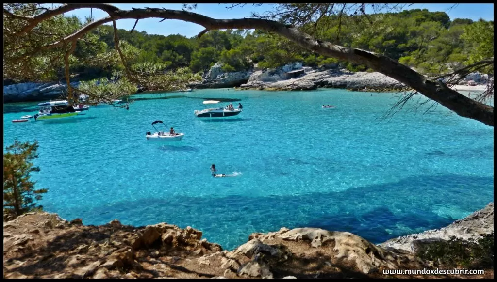 playas y calas más bonitas qué ver en Menorca