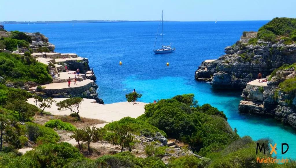 calas más bonitas Menorca