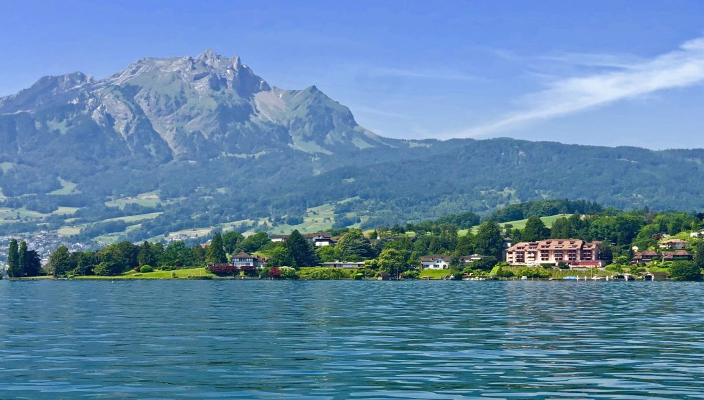 Suiza paisajes Monte Rigi