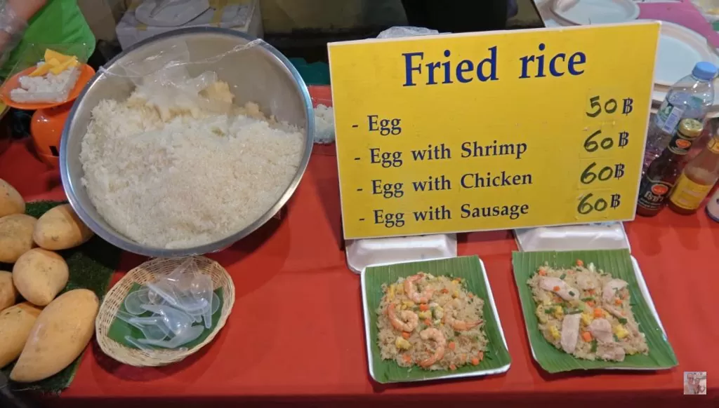 arroz frito Tailandia
