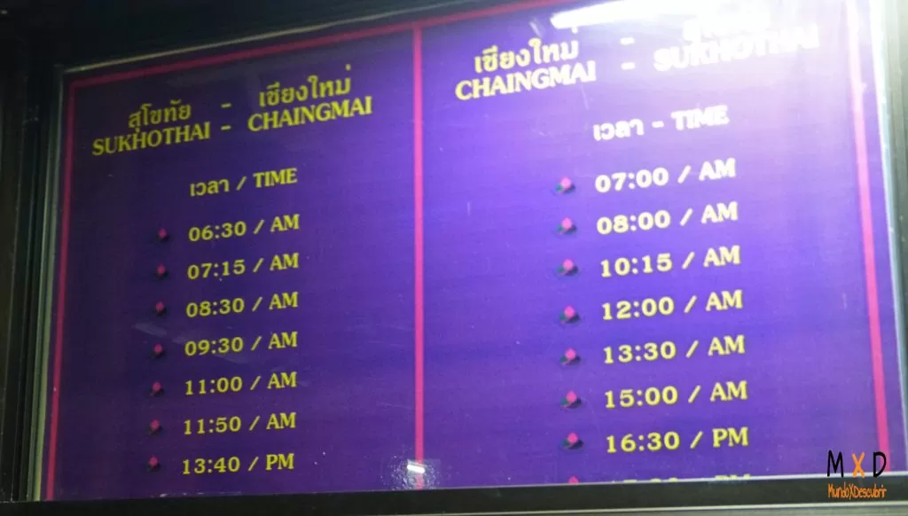 transporte Chiang Mai 
