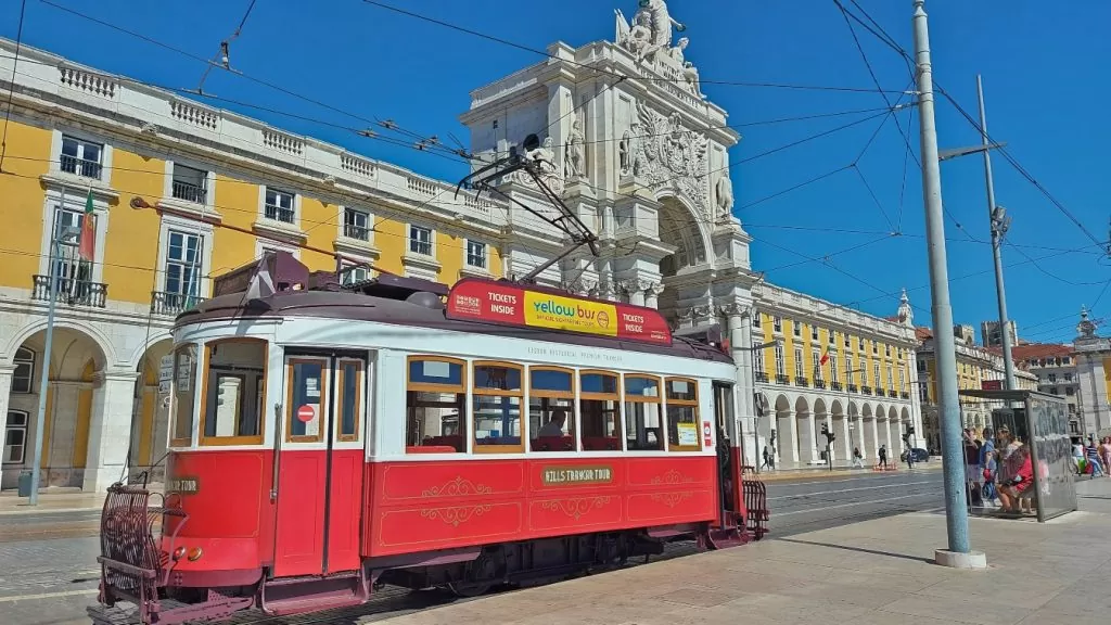 Paseo en tranvía Lisboa