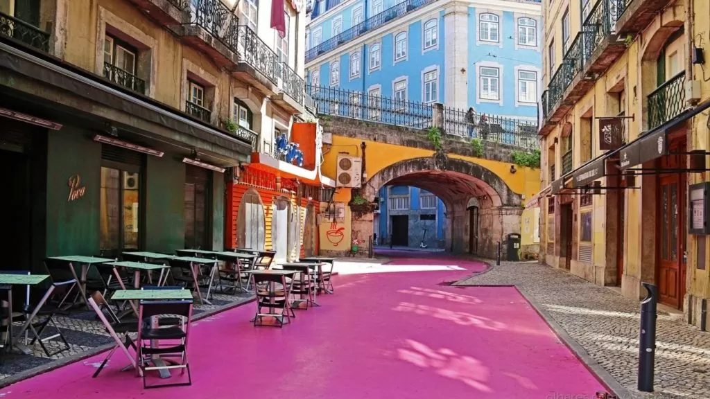 Pink Street de Lisboa