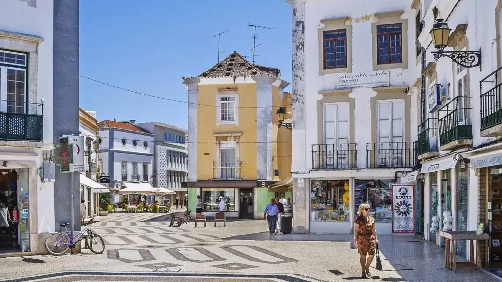 casco histórico Faro Algarve