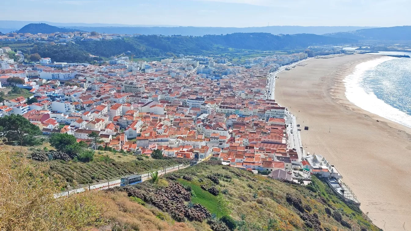 Nazare región centro Portugal