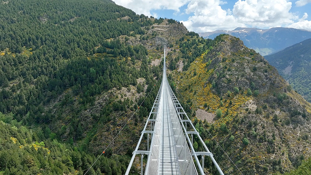 Puente Tibetano Canillo