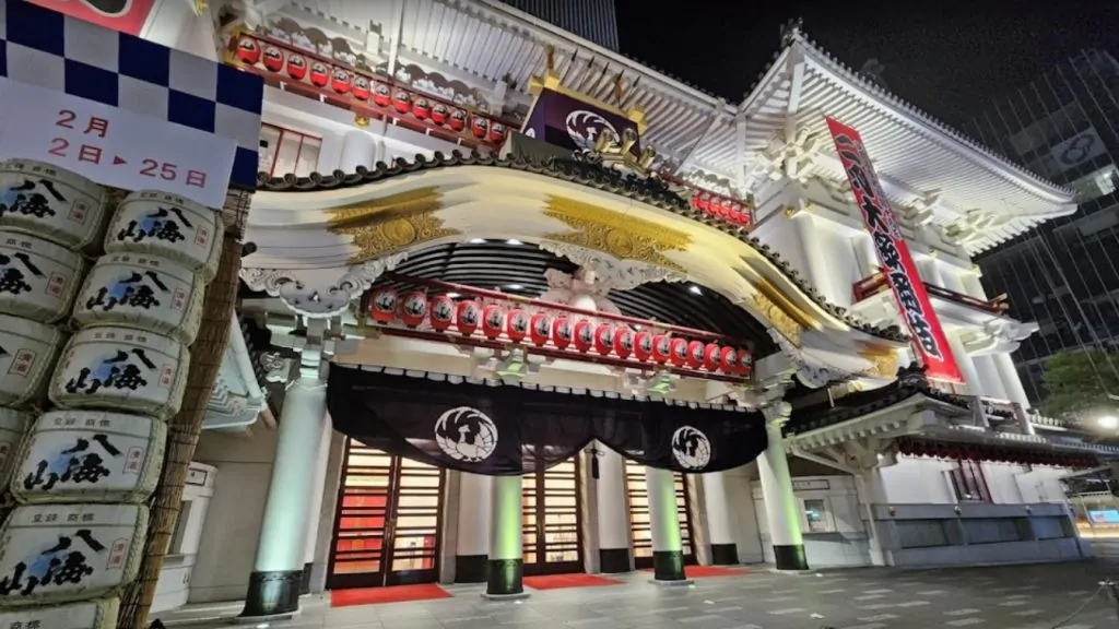 Teatro Kabuki-za Tokio Japón Asia