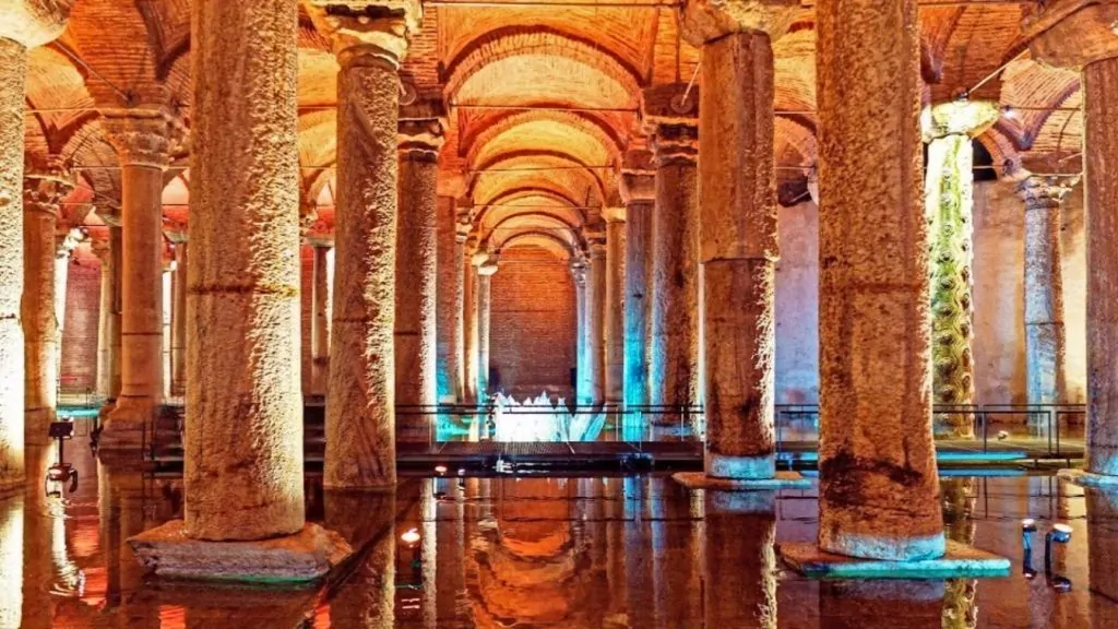 cisterna basílica Turquía Estambul