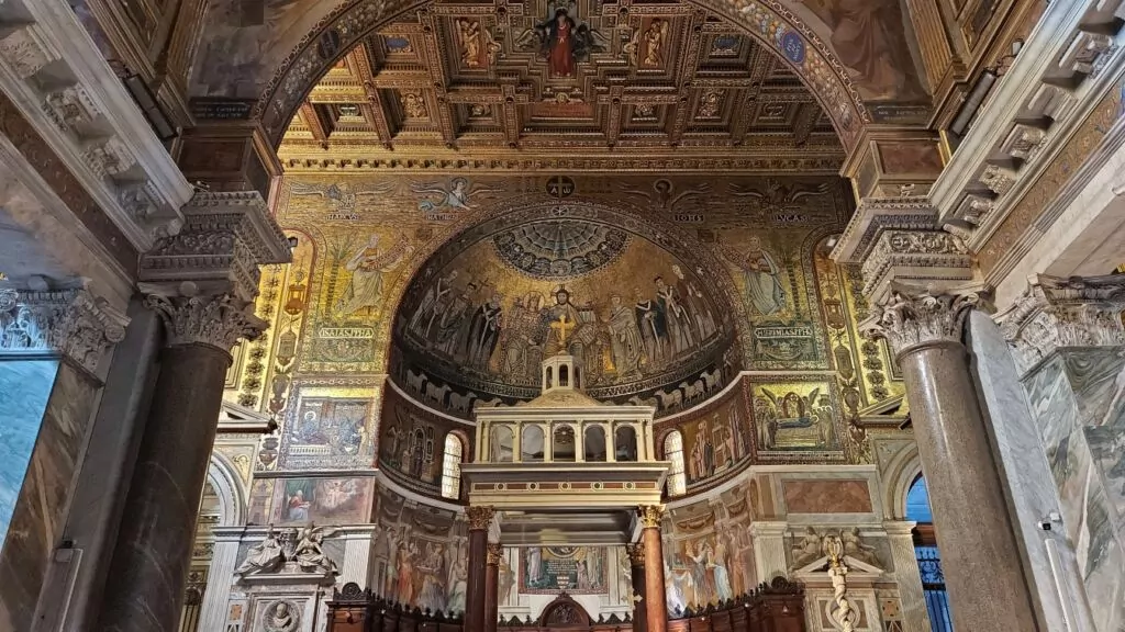 Basílica de Santa María del Trastevere Roma