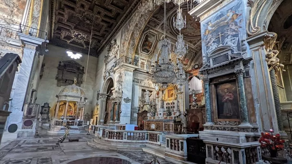Basílica de Santa María en Aracoeli Roma