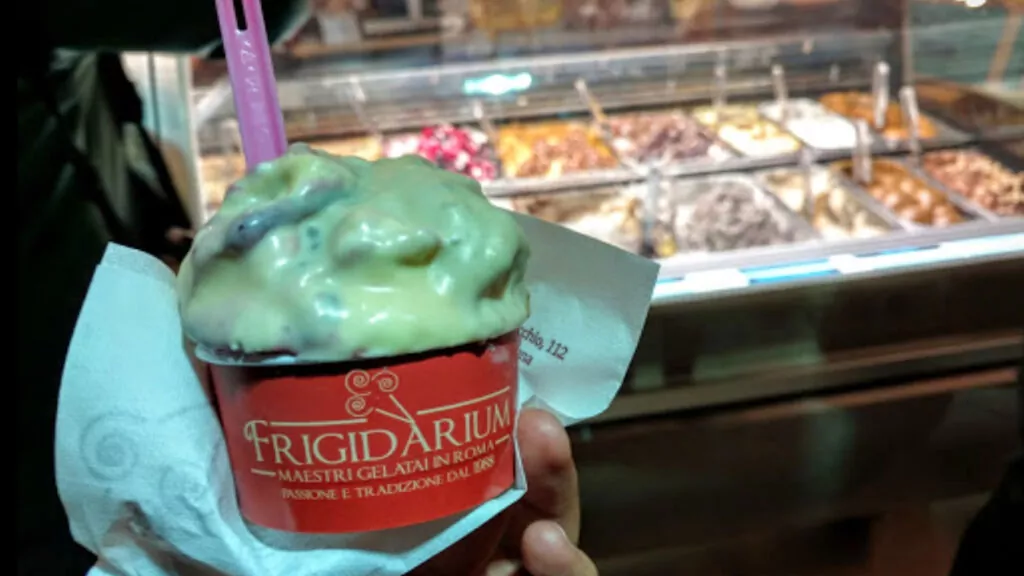 Frigidarium helado Roma