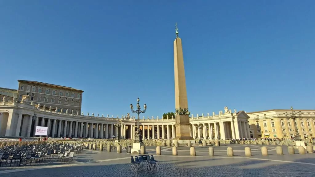 Plaza San pedro del Vaticano Roma