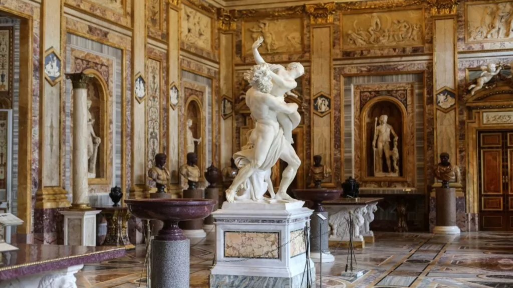 Villa Borghese galleria Roma
